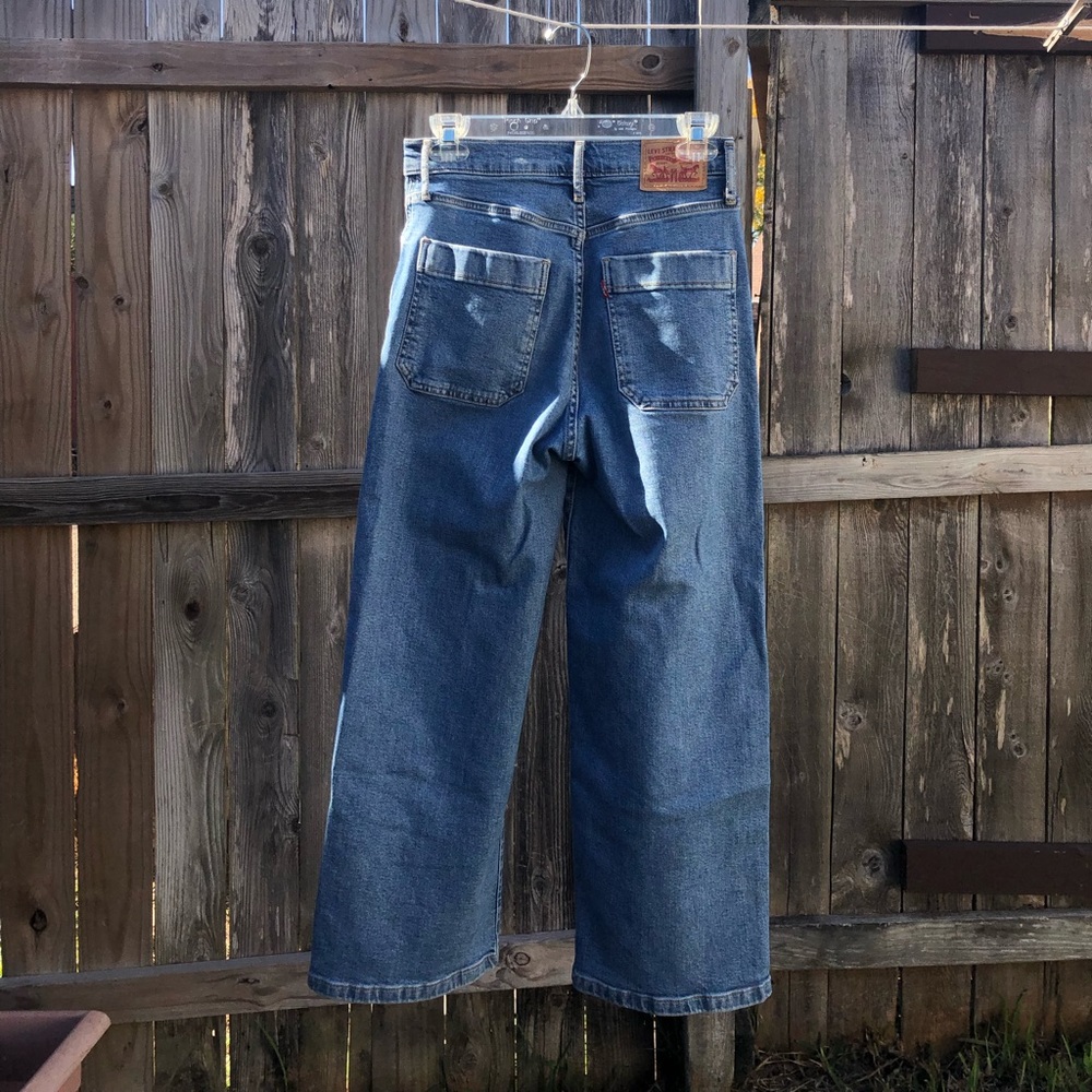 Mile high wide leg levi’s